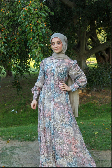Zahraa Beige Floral