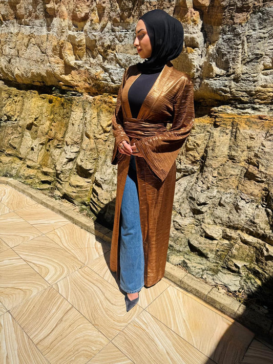 Lujaine Kimono – Bronze