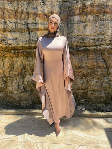 Sahara – Kaftan Satin Mocha